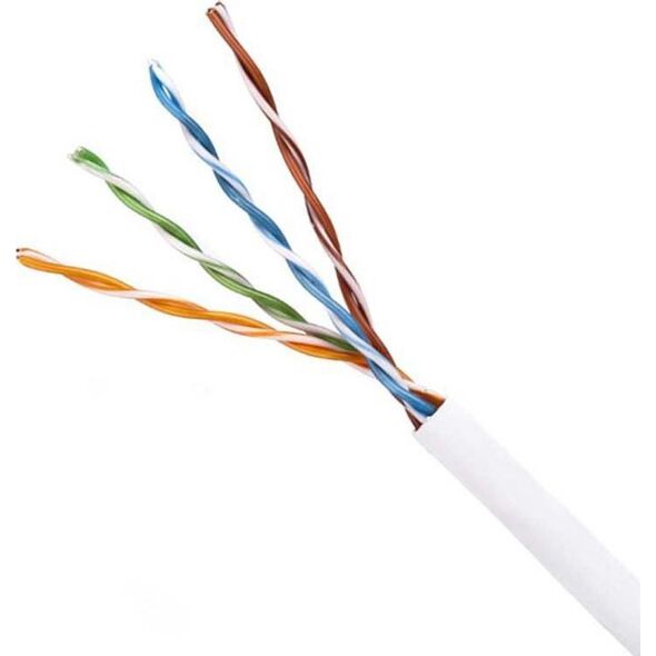 Lanview Lanview LVN122004 kabel sieciowy Biały 305 m Cat5e U/UTP (UTP)