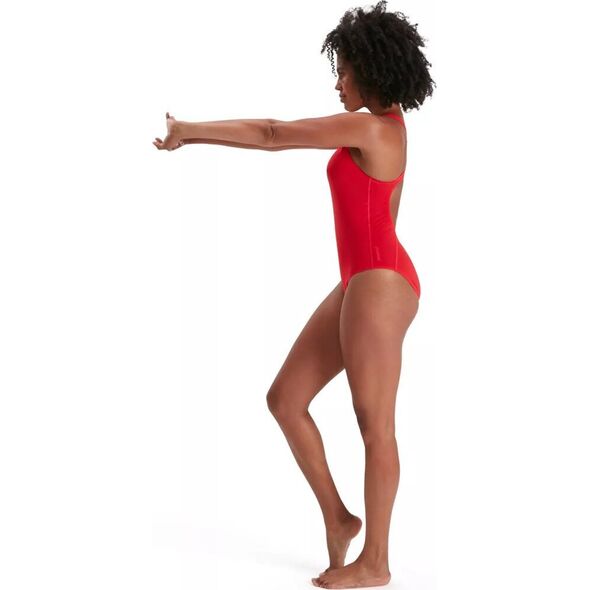 Damski strój kąpielowy Speedo ECO END+ MEDALIST AF fed red rozmiar 34