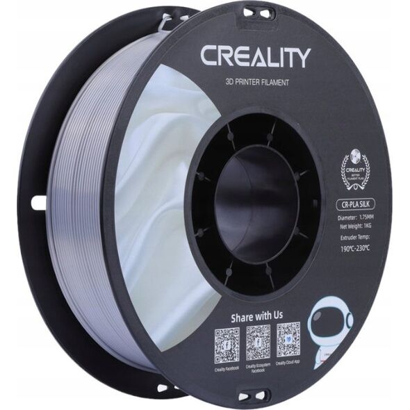 Creality Filament CR-Silk PLA Creality (Srebrny)