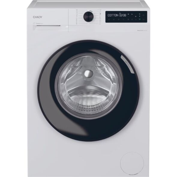 Pralka Candy Candy Washing Machine | BR 48B6-S | Energy efficiency class A | Front loading | Washing capacity 8 kg | 1400 RPM | Depth 53 cm | Width 60 cm | Display | LCD | Steam function | Wi-Fi | White