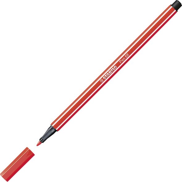 STABILO ColorParade 20 Pen 68, 20 colours, Multicolour, Bullet tip, 1 mm, Multicolour, Hexagonal