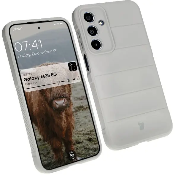 Bizon Case Tur Samsung Galaxy M35 5G light grey