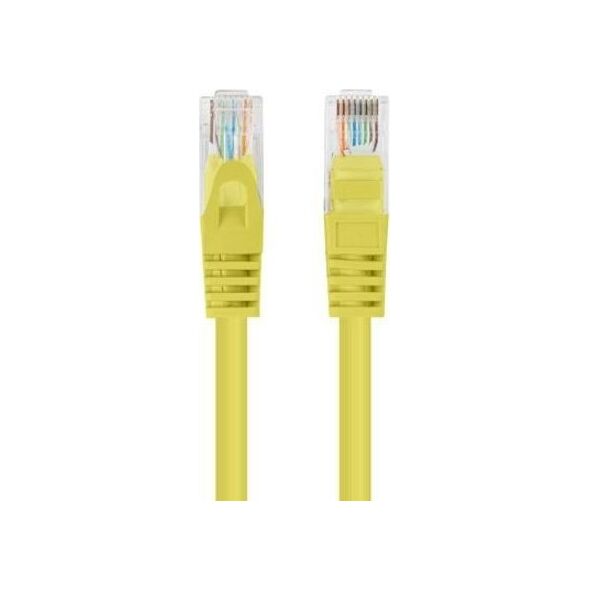 Lanberg Patchcord Lanberg UTP kat.5e 2m żółty 10-Pack