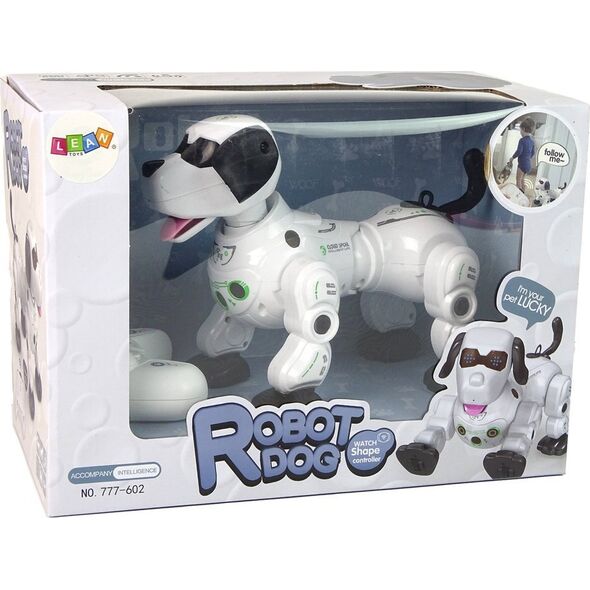 LeanToys Piesek Robot Interaktywny Zdalnie Sterowany