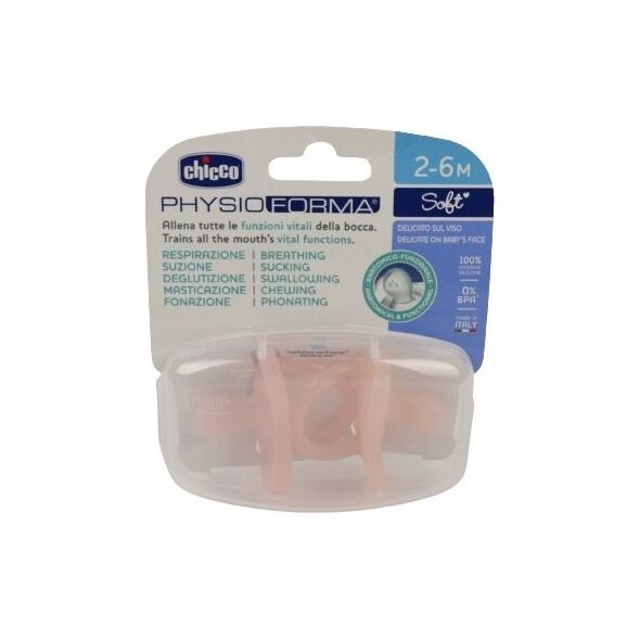 CHICCO-SMOCZEK SOFT PINK 2-6M 2SZT