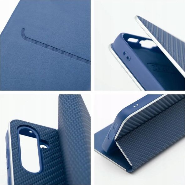 Kabura LUNA Book Carbon do XIAOMI Redmi Note 14 5G niebieski