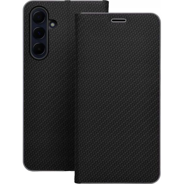 Kabura LUNA Book Carbon do XIAOMI Redmi Note 14 5G czarny