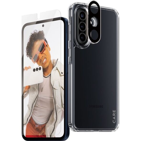Zestaw ochronny CARE by PanzerGlass       Flagship 3w1 Etui+Szkło+Lens do Samsung Galaxy A36 5G
