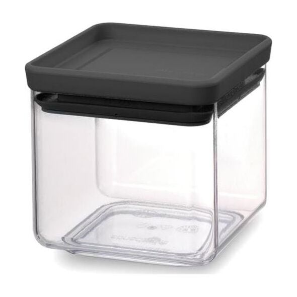Brabantia Pojemnik kwadratowy 0,7l Tasty+ szary 122309