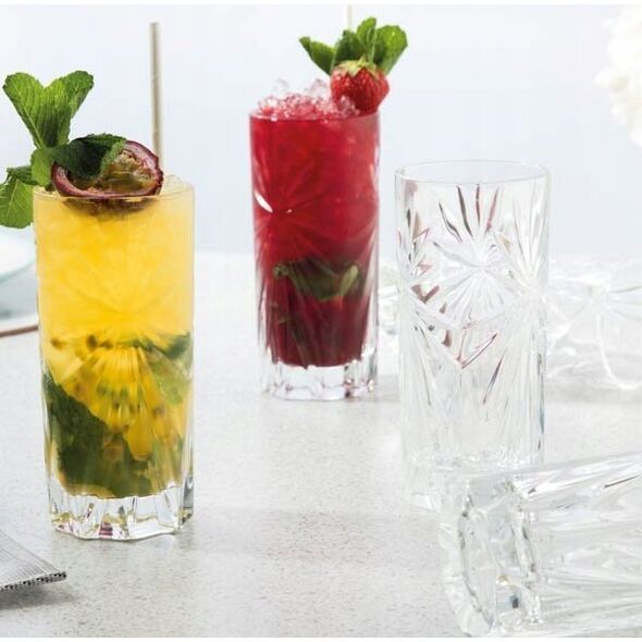 Crystal glasses RCR OASIS, 360 ml, 6 pcs.