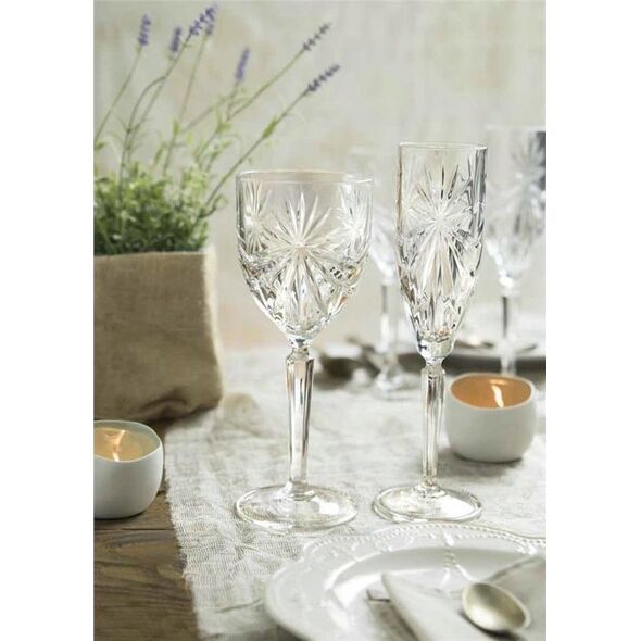 Crystal wine glasses RCR OASIS, 230 ml, 6 pcs.