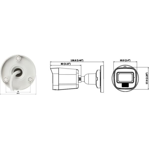 KAMERA IP DS-2CD1041G2-LIU(2.8MM)PL Smart Hybrid Light - 3.7 Mpx Hikvision