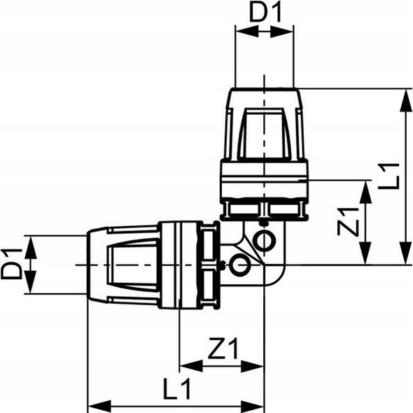 Tece Γωνία PPSU 16 x 16mm (8710716)