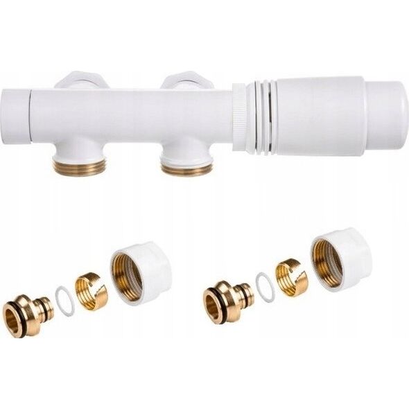 Invena INVENA DUOPLEX ΓΙΑ ΚΑΤΩ ΣΥΝΔΕΣΗ 50MM ΛΕΥΚΟ - CZ-89-015