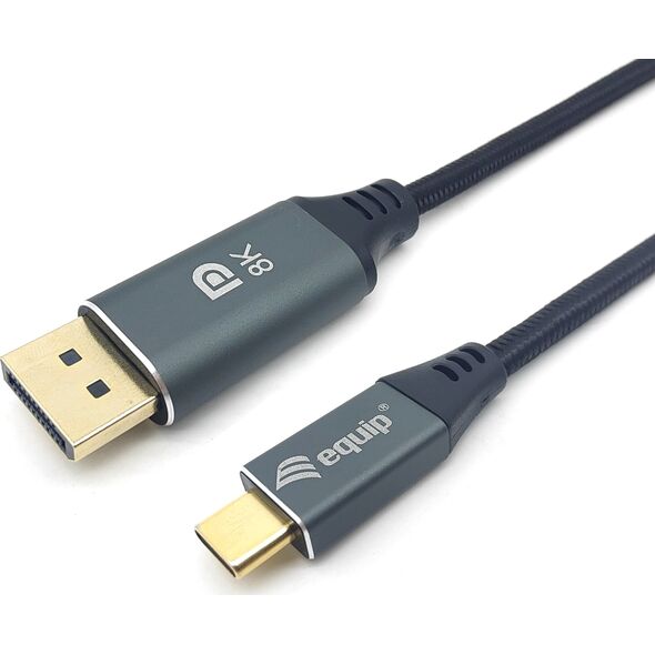 Adapter AV Equip Equip Adapter USB-C -> DisplayPort           8K60Hz 2.00m sw