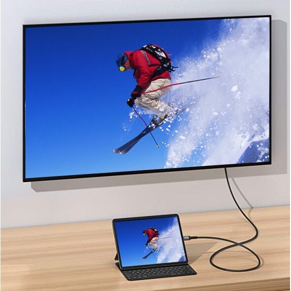 Adapter AV Equip Equip Adapter USB-C -> DisplayPort           8K60Hz 2.00m sw