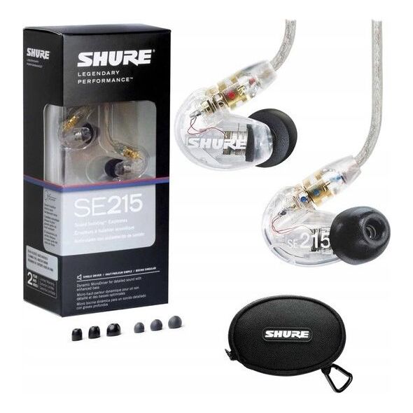 Słuchawki Shure SE215-CL-EFS