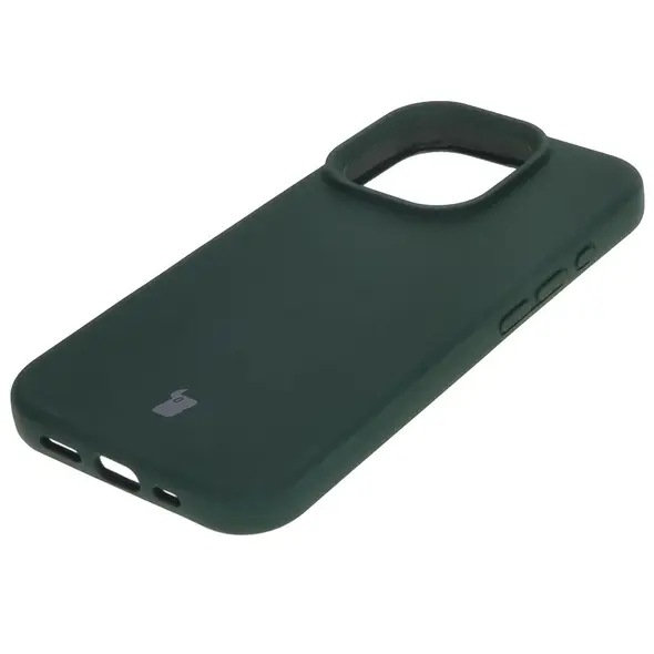 Bizon Soft Case Apple iPhone 16 Pro dark green