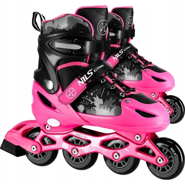 Rolki Nils Extreme NA18137A ŁYŻWOROLKI ROXY RÓŻOWE ROZM.M (35-38) NILS EXTREME