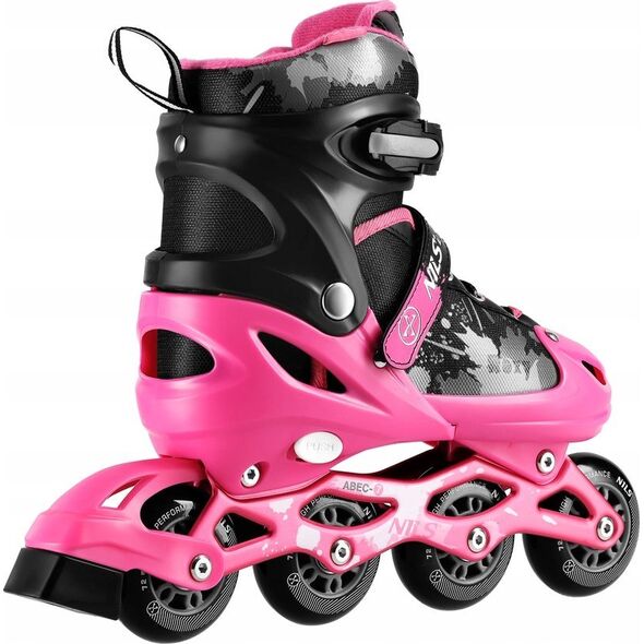 Rolki Nils Extreme NA18137A ŁYŻWOROLKI ROXY RÓŻOWE ROZM.M (35-38) NILS EXTREME