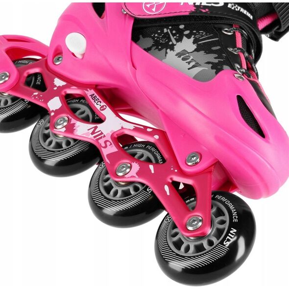 Rolki Nils Extreme NA18137A ŁYŻWOROLKI ROXY RÓŻOWE ROZM.M (35-38) NILS EXTREME