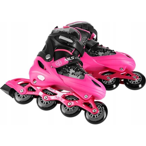 Rolki Nils Extreme NA18137A ŁYŻWOROLKI ROXY RÓŻOWE ROZM.M (35-38) NILS EXTREME