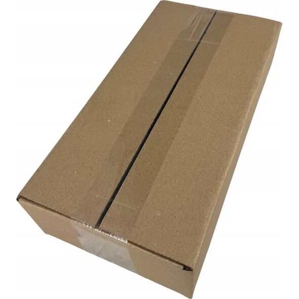 KARTON KLAPOWY, pudełko zrobione z tektury 3W 3 warstwowej, kolor szaro/brązowy, 200X120X80mm 320G/M2 30 SZTUK