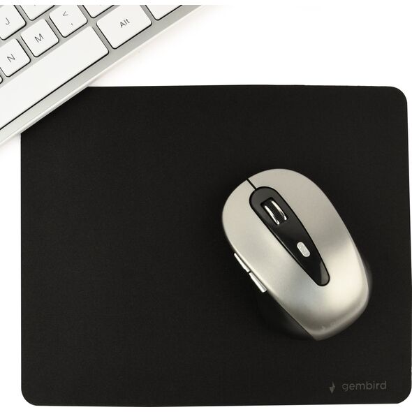 Gembird Mouse Pad, Middle Size | MP-S-BK-M | Mouse pad | Black