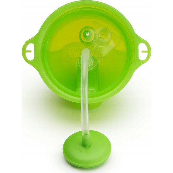MUNCHKIN Any Angle Straw Cup, Green, 12m+, 296ml, 90118