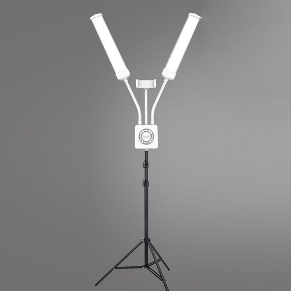 Podwójna Giętka Lampa Led Kosmetyczna Fotograficzna Video 40w + Pilot / M46 / Biały