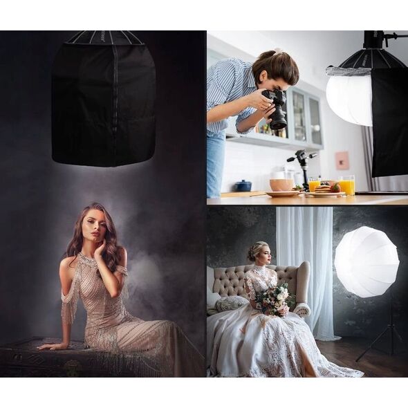Softbox Dyfuzor Sferyczny Lantern Octagon 65cm Na System Typu Bowens Neewer / Ns65l