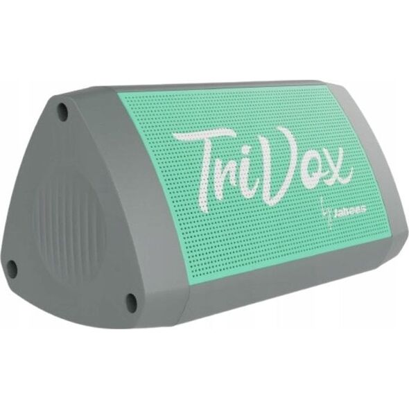 Głośnik Bluetooth Jabees Trivox 7w Wodoodporny Ip66 + Aux Radio Fm Microsd / Szaro - Zielony / Aqua