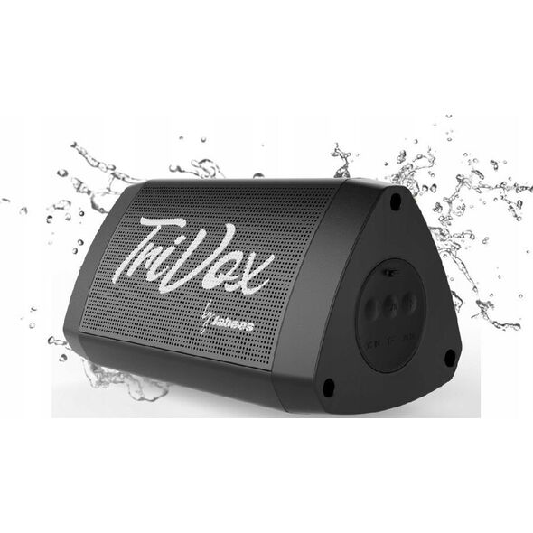Głośnik Bluetooth Jabees Trivox 7w Wodoodporny Ip66 + Aux Radio Fm Micros / Czarny