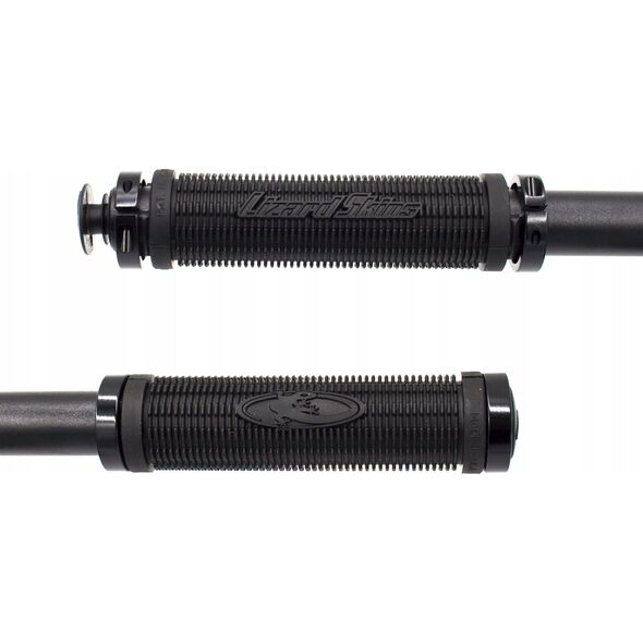 Λαβές τιμονιού Lizard Skins LIZARDSKINS CHARGER LOCK-ON μαύροι σφιγκτήρες 130mm μαύρο - LZS-LOCDS100