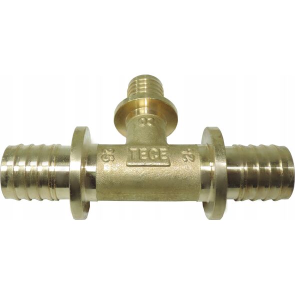 Tece Μειωτικό ταφ 25x20x25mm ορείχαλκος - 710515