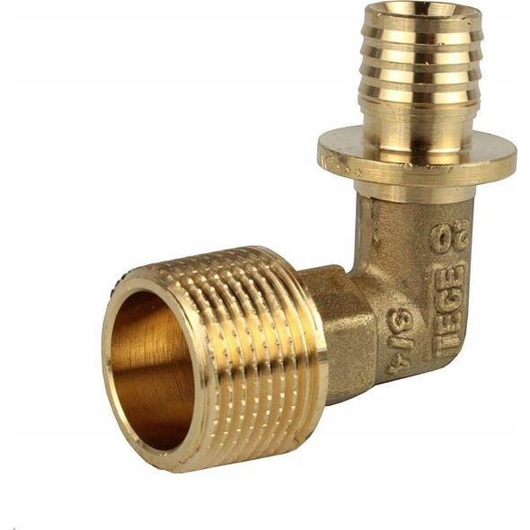 Γωνιακός προσαρμογέας Tece GZ 20x3/4" ορείχαλκος - 707501