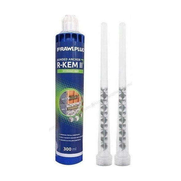 Koelner/Rawlplug Πολυεστερική ρητίνη χωρίς στυρένιο 300ml χειμερινή έκδοση - 10τμχ - R-KEM-II-300-W 3159765 5906675064666
