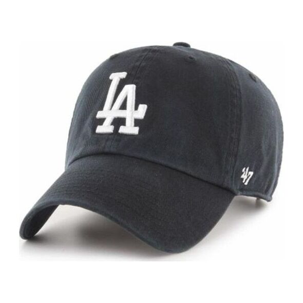 47 Brand Czapka z daszkiem 47 Brand MLB Los Angeles Dodgers Clean Up- B-RGW12GWS-BKJ uniwersalny