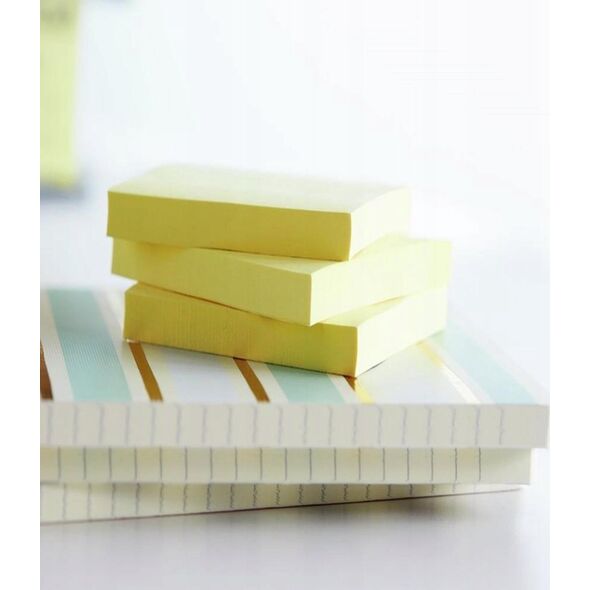 Post-it ΜΠΛΟΚΑΚΙ ΑΥΤΟΚΟΛΛΗΤΟ POST-IT, ΚΙΤΡΙΝΟ, 100 ΦΥΛΛΑ, 76X76 MM XX-0048-05550