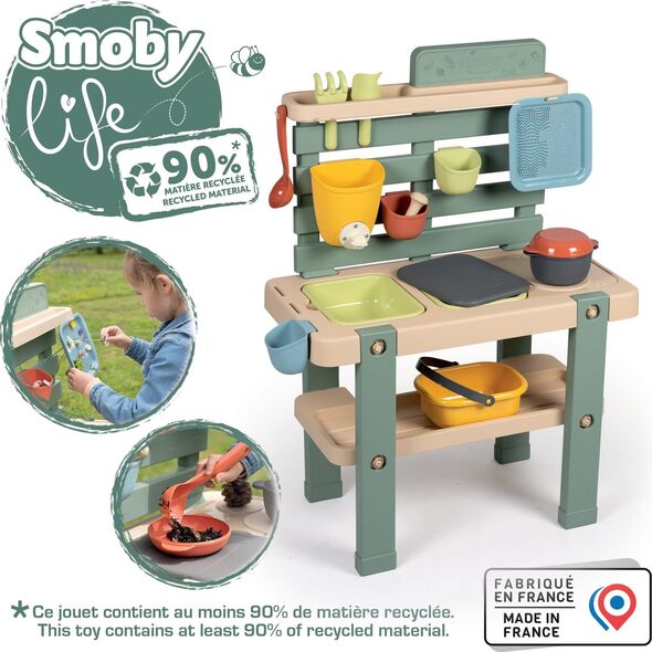 Smoby Life Kuchnia do zabawy wodą i piaskiem