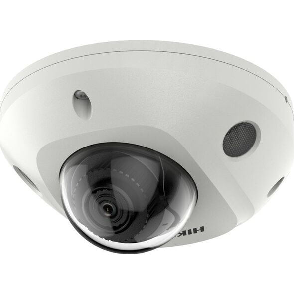 Hikvision mini dome DS-2CD2546G2-I F4 (balta, 4 MP, 30 m. IR, AcuSense)
