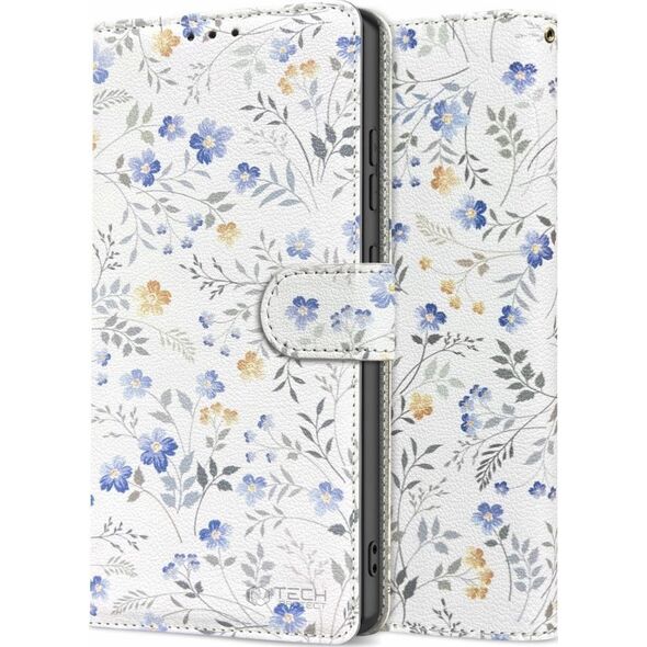 TECH-PROTECT WALLET GALAXY A56 5G SPRING FLOWERS