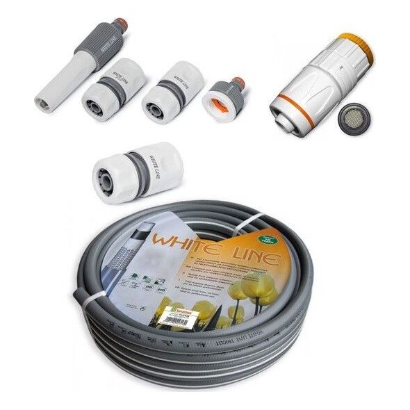 Bradas Zestaw ogrodowy White Silver Plus 30m uniwersalny (WL-W2B30)
