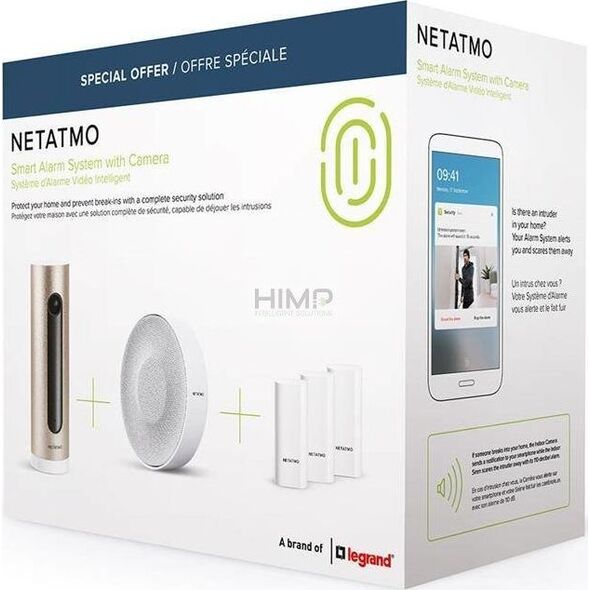 Netatmo Netatmo Zestaw Welcome + Tags + Siren