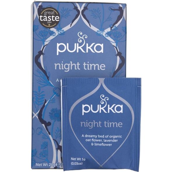 Pukka Herbs Pukka Herbata Night Time Spokojna Noc - 20 saszetek