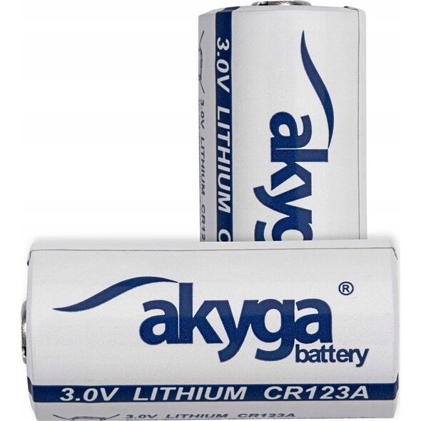 Bateria litowa CR123A Akyga AKY1235 3V / 1500mAh do 85C