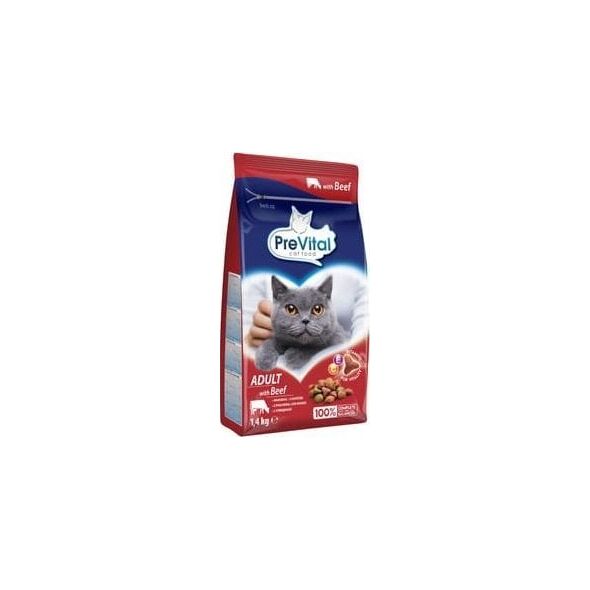 PreVital PreVital sucha karma dla kota wołowina 1,4kg