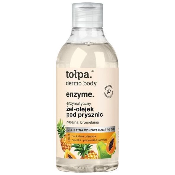 Tołpa TOŁPA Dermo Body Enzyme Żel-olejek pod prysznic enzymatyczny delikatny 300 ml