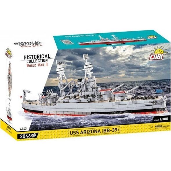 Cobi COBI USS Arizona (BB-39) Construction Toy (1/300 Scale)