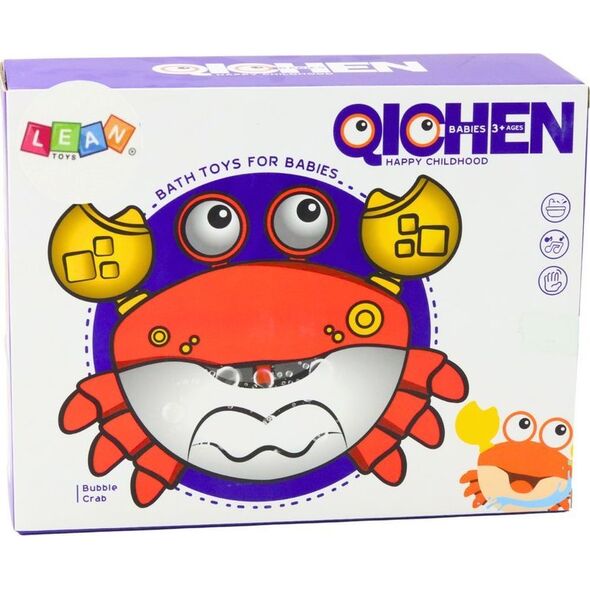 Maszyna do Baniek Mydlanych Krab Czerwony